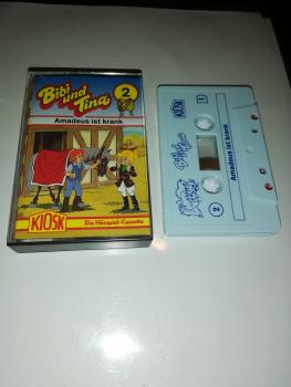 Bibi und Tina Folge 2 Amadeus ist krank Weiß mit Blauen Druck 4.27102 Kiosk(Gelb-Rotes Kioskcover) Bibi und Tina Folge 2 Amadeus ist krank Weiß mit Blauen Druck 4.27102 Kiosk(Gelb-Rotes Kioskcover)