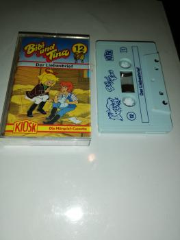 Bibi und Tina Folge 12 Der Liebesbrief Weiß mit Blauen Druck (Rot Gelbes Kioskcover) Der Grüne Punkt Bibi und Tina Folge 12 Der Liebesbrief Weiß mit Blauen Druck (Rot Gelbes Kioskcover) Der Grüne Punkt