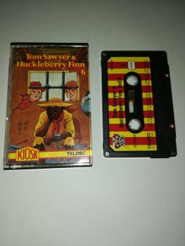 Tom Sawyer & Huckleberry Finn Folge 6 4-fach Silber geschraubt Schwarz mit Rot Gelben Aufkleber 4.24420 CD Teldec Tom Sawyer & Huckleberry Finn Folge 6 4-fach Silber geschraubt Schwarz mit Rot Gelben Aufkleber 4.24420 CD Teldec