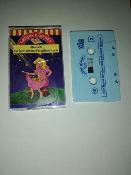 Grimms Märchen Folge 10 Sterntaler/Der Teufel mit drei goldenen Haaren Weiß mit Blauen Druck 4.27890 Kiosk Grimms Märchen Folge 10 Sterntaler/Der Teufel mit drei goldenen Haaren Weiß mit Blauen Druck 4.27890 Kiosk