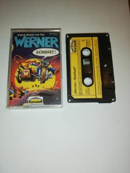 Werner Beinhart Original-Hörspiel zum Film 5-fach Silber geschraubt Schwarz mit Gelben Aufkleber 843941-4 Karussell Werner Beinhart Original-Hörspiel zum Film 5-fach Silber geschraubt Schwarz mit Gelben Aufkleber 843941-4 Karussell