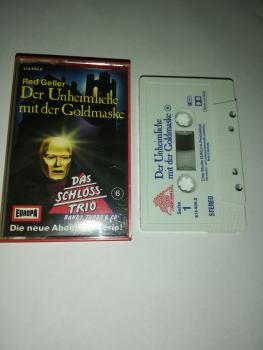 Das Schlosstrio Folge 6 Der Unheimliche mit der Goldmaske Weiß mit Rot Blauen Druck 514406.0 Europa Das Schlosstrio Folge 6 Der Unheimliche mit der Goldmaske Weiß mit Rot Blauen Druck 514406.0 Europa