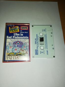 TKKG Folge 15 Ufos in Bad Finkenstein 4-fach Silber geschraubt Weiß Blau 515732.3 Europa TKKG Folge 15 Ufos in Bad Finkenstein 4-fach Silber geschraubt Weiß Blau 515732.3 Europa