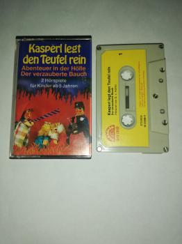 Kasperl legt den Teufel rein Abenteuer in der Hölle/Der verzauberte Bauch 5-fach Silber geschraubt Grau mit Gelben Aufkleber 10 31208-4 Paradiso Neue Mode BASF Kasperl legt den Teufel rein Abenteuer in der Hölle/Der verzauberte Bauch 5-fach Silber geschraubt Grau mit Gelben Aufkleber 10 31208-4 Paradiso Neue Mode BASF