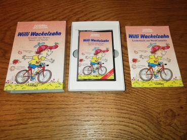 Spielen und Lernen Willi Wackelzahn Schwarz mit Weißen Druck LC f_7250 incl Liederbuch im Pappschuber Spielen und Lernen Willi Wackelzahn Schwarz mit Weißen Druck LC f_7250 incl Liederbuch im Pappschuber