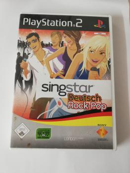 Singstar Deutsch Rock-Pop Playstation 2 ohne Anleitung SCES 54128