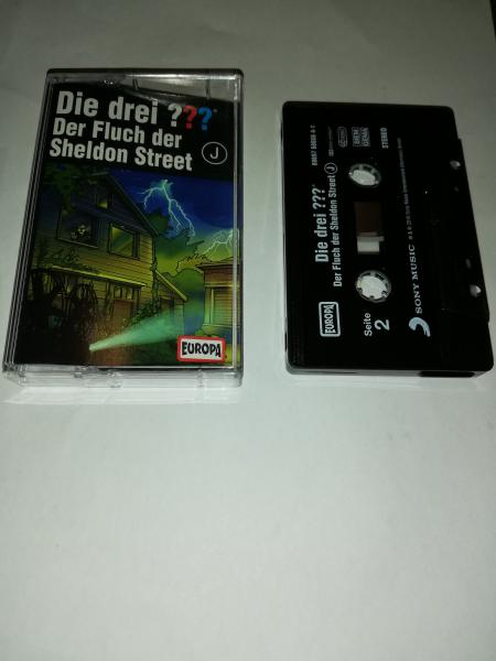 Die Drei Fragezeichen Folge J Der Fluch der Sheldon Street Schwarz 8869768666 4/1 Europa Die Drei Fragezeichen Folge J Der Fluch der Sheldon Street Schwarz 8869768666 4/1 Europa