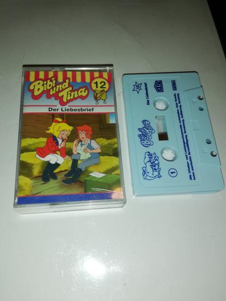 Bibi und Tina Folge 12 Der Liebesbrief Weiß mit Blauen Druck 4.27112 (Blaues Kioskcover) Bibi und Tina Folge 12 Der Liebesbrief Weiß mit Blauen Druck 4.27112 (Blaues Kioskcover)