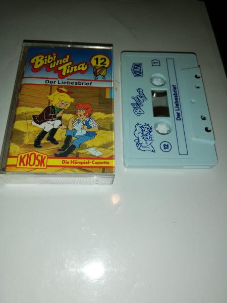 Bibi und Tina Folge 12 Der Liebesbrief Weiß mit Blauen Druck (Rot Gelbes Kioskcover) Der Grüne Punkt Bibi und Tina Folge 12 Der Liebesbrief Weiß mit Blauen Druck (Rot Gelbes Kioskcover) Der Grüne Punkt