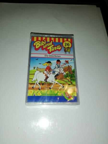 Bibi und Tina Folge 26 Die Osterferien Weiß mit Blauen Druck 4.27126 Kiddinx Originalverpackt Bibi und Tina Folge 26 Die Osterferien Weiß mit Blauen Druck 4.27126 Kiddinx Originalverpackt