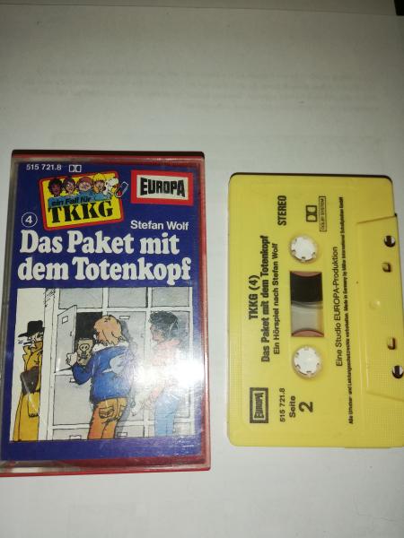 TKKG Folge 4 Das Paket mit dem Totenkopf Gelb 515721.8