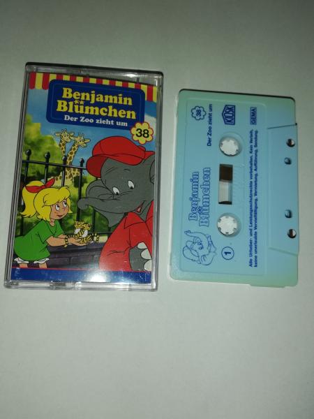 Benjamin Blümchen Folge 38 Der Zoo zieht um Weiß mit Blauen Druck 4.27538 Kiosk(Blaues Kisokcover) Neu Benjamin Blümchen Folge 38 Der Zoo zieht um Weiß mit Blauen Druck 4.27538 Kiosk(Blaues Kisokcover) Neu