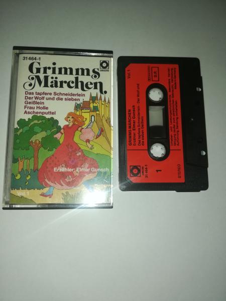 Grimms Märchen Vol.1 4-fach Schwarz geschraubt Schwarz mit Roten Aufkleber 31464-1 Sonocord Grimms Märchen Vol.1 4-fach Schwarz geschraubt Schwarz mit Roten Aufkleber 31464-1 Sonocord
