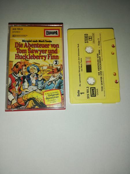 Die Abenteuer von Tom Sawyer und Huckleberry Finn 2 Gelb mit Gelben Aufkleber 515 701.3 Europa Die Abenteuer von Tom Sawyer und Huckleberry Finn 2 Gelb mit Gelben Aufkleber 515 701.3 Europa