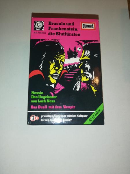 H.G Francis Die 1.Grusel Box Folgen 2,6,15 Schwarz mit Weißen Druck 8869700224 4/1-4/3  Europa H.G Francis Die 1.Grusel Box Folgen 2,6,15 Schwarz mit Weißen Druck 8869700224 4/1-4/3  Europa