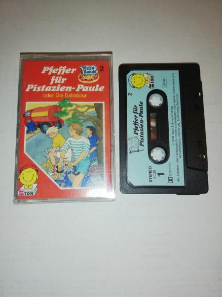 Pizza Bande Folge 2 Pfeffer für Pistazien-Paule oder Die Extratour Schwarz mit Blauen Aufkleber 5036 Schneider Ton Pizza Bande Folge 2 Pfeffer für Pistazien-Paule oder Die Extratour Schwarz mit Blauen Aufkleber 5036 Schneider Ton