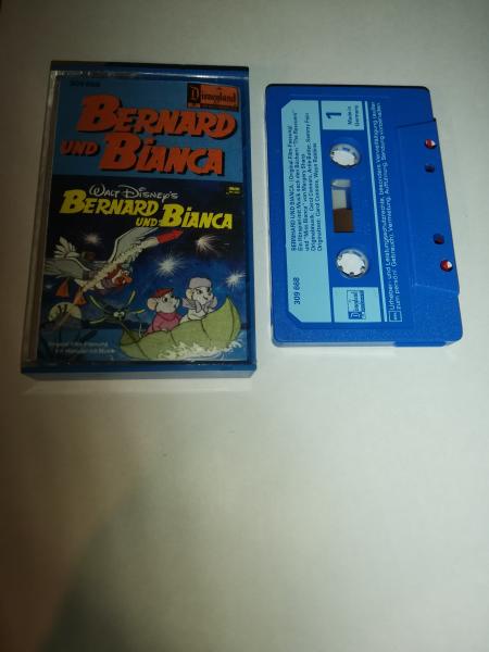 Bernhard und Bianca Original-Film-Fassung Blau mit Türkisen Aufkleber 309668 Chrystal EMI Disneyland Records Bernhard und Bianca Original-Film-Fassung Blau mit Türkisen Aufkleber 309668 Chrystal EMI Disneyland Records