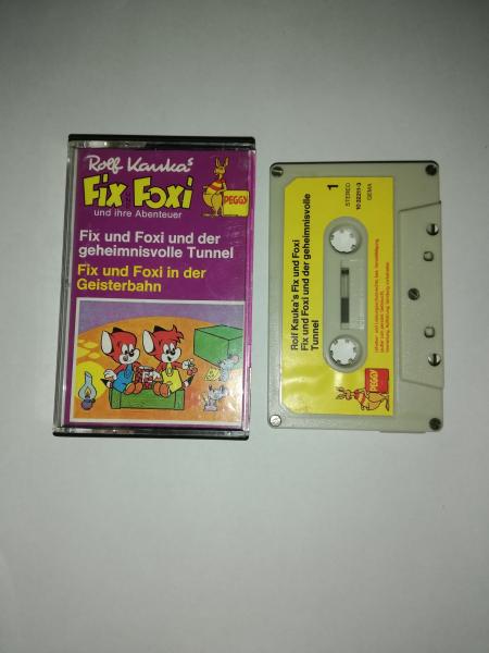 Fix und Foxi und der geheimnisvolle Tunnel/in der Geisterbahn 5-fach Silber geschraubt Grau mit Gelben Aufkleber 1032211-3 Peggy Fix und Foxi und der geheimnisvolle Tunnel/in der Geisterbahn 5-fach Silber geschraubt Grau mit Gelben Aufkleber 1032211-3 Peggy