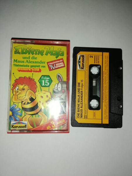 Die Biene Maja Folge 15 und die Maus Alexander Schwarz mit Gelben Aufkleber 829914-4 Karussell Die Biene Maja Folge 15 und die Maus Alexander Schwarz mit Gelben Aufkleber 829914-4 Karussell