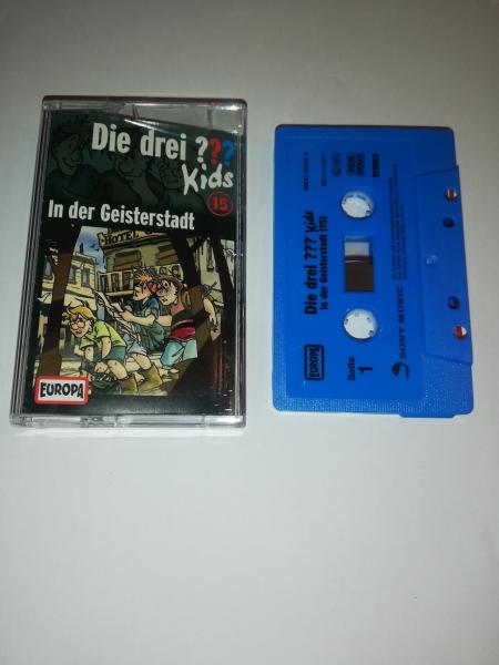 Die Drei Fragezeichen Kids Folge15 In der Geisterstadt Blau mit Schwarzen Druck 88697554154 Europa Die Drei Fragezeichen Kids Folge15 In der Geisterstadt Blau mit Schwarzen Druck 88697554154 Europa