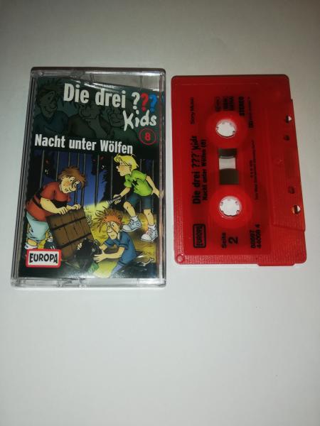 Die Drei Fragezeichen Kids Folge 8 Nacht unter Wölfen Rot mit Schwarzen Druck 88697440084 Europa Die Drei Fragezeichen Kids Folge 8 Nacht unter Wölfen Rot mit Schwarzen Druck 88697440084 Europa