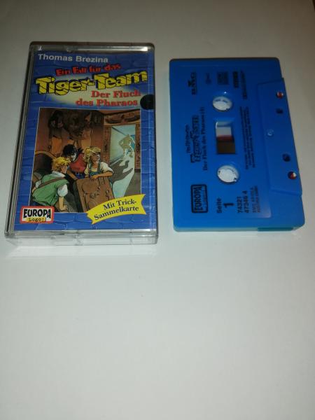 Tiger-Team Folge 4 Der Fluch des Pharaos Blau mit Schwarzen Druck 7432147346.4 Europa Tiger-Team Folge 4 Der Fluch des Pharaos Blau mit Schwarzen Druck 7432147346.4 Europa