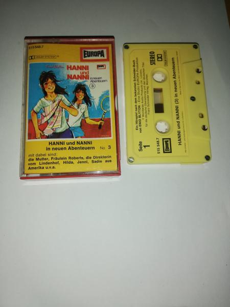 Hanni und Nanni Folge 3 in neuen Abenteuern 5-fach Silber geschraubt Gelb mit Gelben Aufkleber 515548.7 Europa Hanni und Nanni Folge 3 in neuen Abenteuern 5-fach Silber geschraubt Gelb mit Gelben Aufkleber 515548.7 Europa