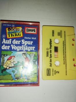 TKKG Folge 8 Auf der Spur der Vogeljäger Gelb  515725.0 Europa(Kleines Fenster)