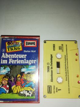 TKKG Folge 9 Abenteuer im Ferienlager 4-fach geschraubt gelb 515726.9