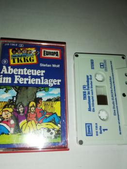 TKKG Folge 9 Abenteuer im Ferienlager 5-fach geschraubt Weiß Blau 515726.9