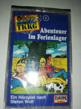 TKKG Folge 9 Abenteuer im Ferienlager blau originalverpackt 74321989674