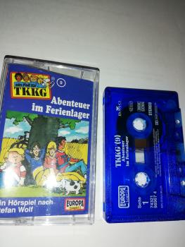 TKKG Folge 9 Abenteuer im Ferienlager blau 74321989674