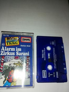 TKKG Folge 10 Alarm im Zirkus Sarani Blau 490728-209