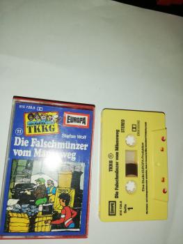 TKKG Folge 11 Die Falschmünzer vom Mäuseweg Gelb 515728.5 Europa(Großes Fenster)