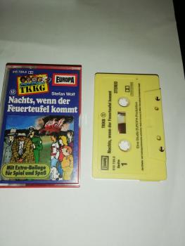 TKKG Folge 12 Nachts. wenn der Feuerteufel kommt Gelb 515729.3