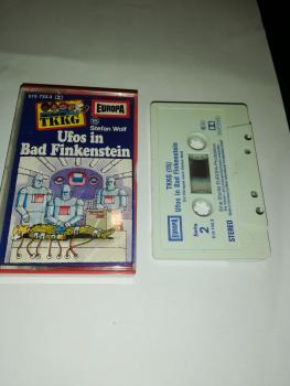 TKKG Folge 15 Ufos in Bad Finkenstein Weiß Blau 515732.3 Europa