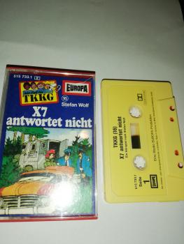 TKKG Folge 16 X7 antwortet nicht Gelb mit gelben Aufkleber 515733.1