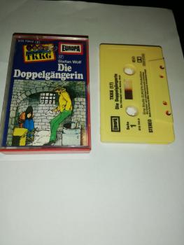 TKKG Folge 17 Die Doppelgängerin Gelb 515.734.0 Europa(Kleines Fenster)