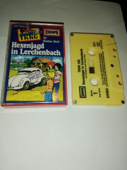 TKKG Folge 18 Hexenjagd in Lerchenbach 5-fach geschraubt Gelb 515735.8