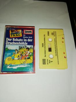 TKKG Folge 19 Der Schatz in der Drachenhöhle Gelb 515736.6 Europa(Kleines Fenster)