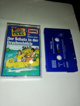 TKKG Folge 19 Der Schatz in der Drachenhöhle  Blau 490737-209 Europa