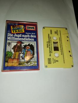 TKKG Folge 1 Die Jagd nach den Millionendieben 4-fach geschraubt Gelb 515718.8 Europa