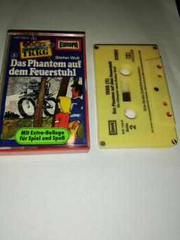 TKKG Folge 5 Das Phantom auf dem Feuerstuhl 5-fach geschraubt Gelb 515722.6 Europa