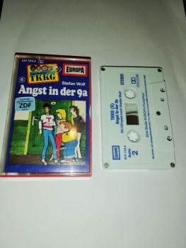 TKKG Folge 6 Angst in der 9a 5-fach geschraubt Weiß Blau 515723.4