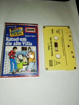 TKKG Folge 7 Rätsel um die alte Villa 5-fach geschraubt Gelb 515724.2 Europa