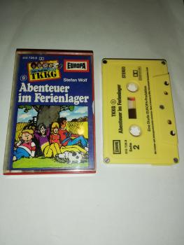 TKKG Folge 9 Abenteuer im Ferienlager 5-fach geschraubt gelb 515726.9 Europa