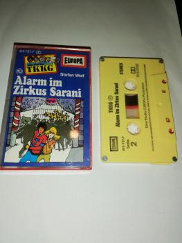 TKKG Folge 10 Alarm im Zirkus Sarani 4-fach geschraubt Gelb 515727.7 Europa