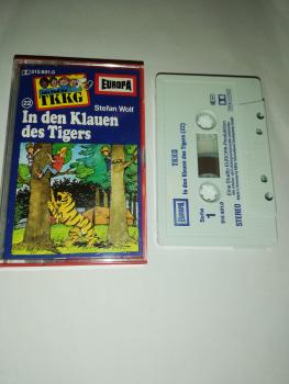TKKG Folge 22 In den Klauen des Tigers Weiß Blau 515801.0 Europa