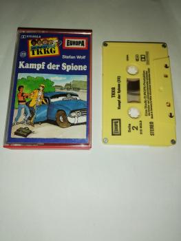 TKKG Folge 23 Kampf der Spione 4-fach geschraubt Gelb 515802.8 Europa