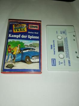 TKKG Folge 23 Kampf der Spione  Weiß Blau 515802.8 Europa